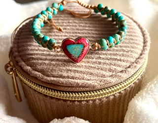 bransoletka z kamienia szlachetnego TURKUS