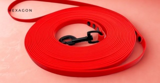 Linka treningowa dla psa PVC wodoodporna 20 mm