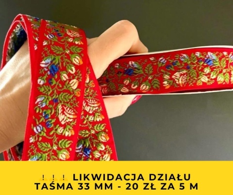 pakiet 5 m taśmy 33 mm