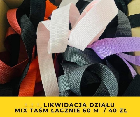 pakiet taśm 60 m