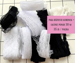 pakiet koronki 30 metrów