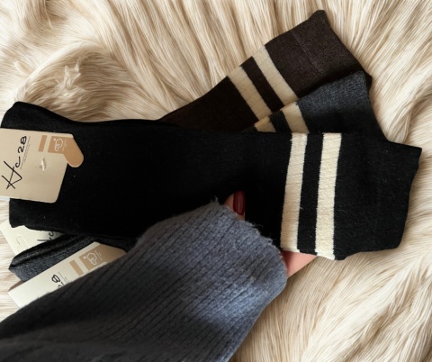 Podkolanówki bawełna