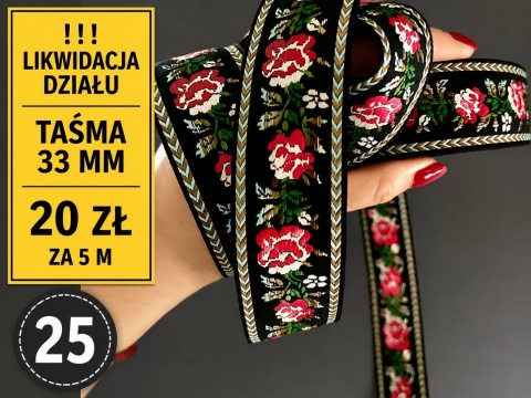 paka 5 m taśmy żakardowej