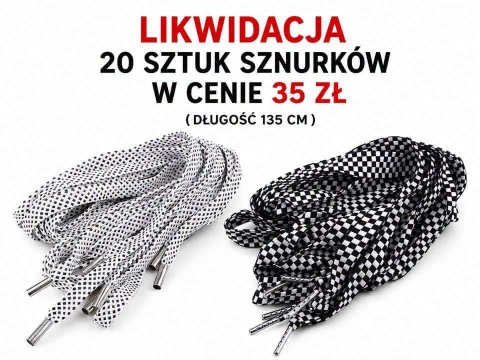 paka sznurków 20 sztuk