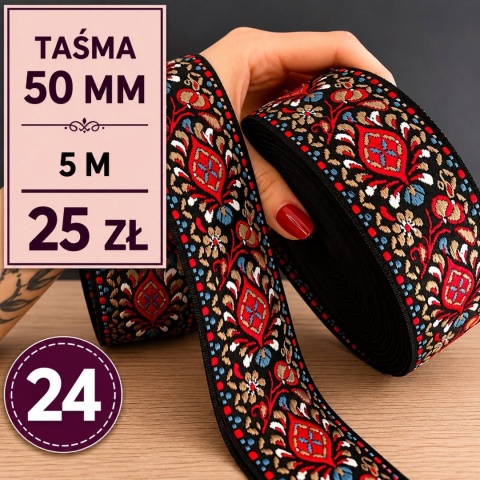 paka 5 m taśmy żakardowej