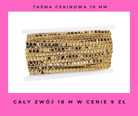 taśma cekinowa