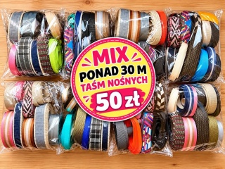 pakiet taśm ponad 30 m