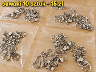 suwaki ozdobne 10 szt