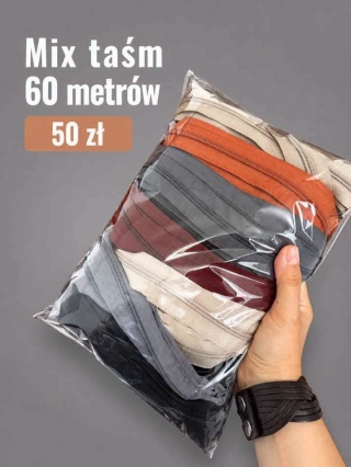 taśmy suwakowe 60 m 5 mm kolory ziemi